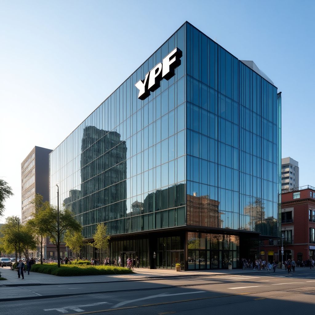 Sede central de YPF en Buenos Aires